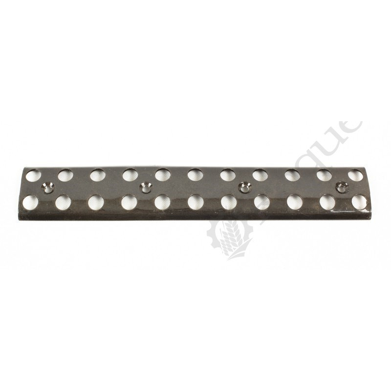 PLAQUE SUP. 11 TROUS 235X40X5 GALLIGNANI ( COURROIE 250 mm ) *
