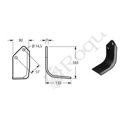 LAME G. TYPE KUHN 51921500 / EUROZAPPA 