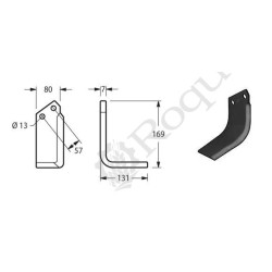 LAME G. TYPE KUHN CULTIROTOR 52227610 / MUZZI