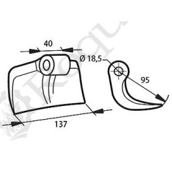 MARTEAU TYPE MEAAT , ALPEGO / MUZZI - prix valable jusqu'à épuisement