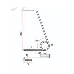 DENT AV GENRE KUHN FKX0383C SULKY 909073 / GRANGE & WALTER GW 017