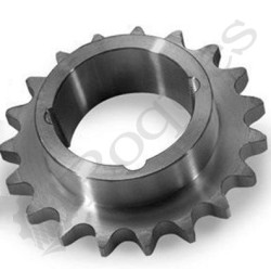 PIGNON SIMPLE PAS 15.8 ( 5/8" ) 19 DENTS A MOYEU AMOVIBLE 1610