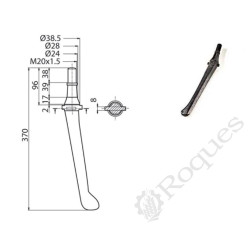 DENT DE HERSE ROTATIVE TYPE LELY / MUZZI