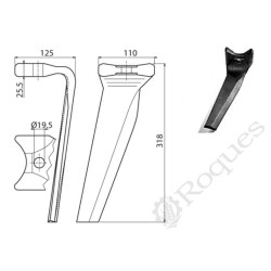 DENT D. TYPE KUHN 52596410 / MUZZI 