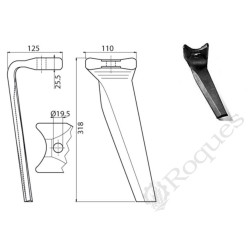 DENT G. TYPE KUHN 52596510 / MUZZI 