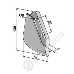 POINTE BOTTE TYPE 30047062 MONOSEM - prix valable jusqu'à épuis.