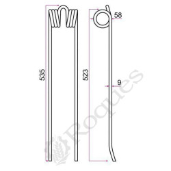 DENT TYPE STOLL 0621811 / GRANGE & WALTER GW 331 NM 