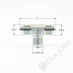 ADAPTEUR TE MALE 1/2 JIC ( prix valable jusqu'à épuis.)