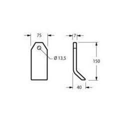 FLEAU TYPE TAARUP / MUZZI - prix valable jusqu'à épuisement du stock