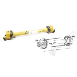 TRANSMISSION WALTERSCHEID W2500 EA1010 S4/S5 1"3/8Z6 