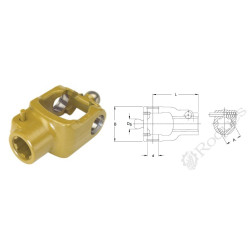MACHOIRE WALTERSCHEID 'EXTREMITE AG 2480 KNP1 3/8-6 STIFT 112