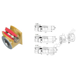 CONE DE SERRAGE CC ( BOULON CONIQUE ) Walterscheid 1"3/4 L : 43 mm