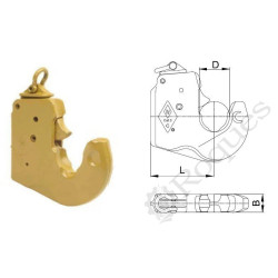 CROCHET INFERIEUR A ROTULE WALTERSCHEID CAT. 3 1208556