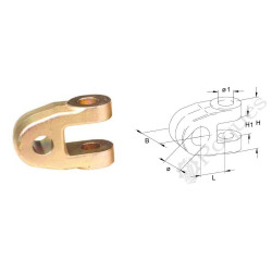 CHAPE Walterscheid CAT.3 32,3 L63 - prix valable jusqu'à épuis.**