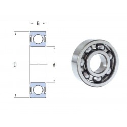 ROULEMENT RIGIDE A UNE RANGEE DE BILLES Nsk 40X68X9