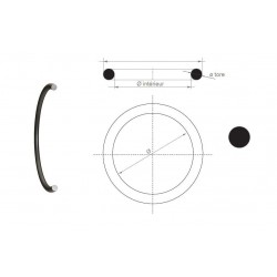 JOINT TORIQUE OR 9.19x2.62 NBR 70