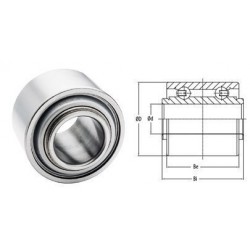 ROULEMENT DAC164044 2RS 16.256 x 40 x 39.12/44