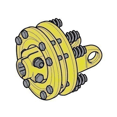 LIMITEUR A FRICTION SERIE 6 LF3 1'3/8 Z6 ( 1450 Nm ) Type Bondioli