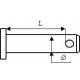 AXE SIMPLE D.22x184/200