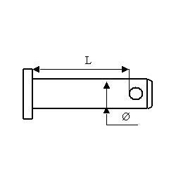 AXE SIMPLE D.22x184/200