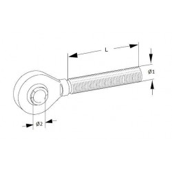 ROTULE A VISSER 30X3 D.25 G.