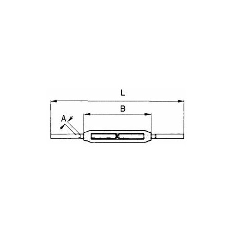 TENDEUR A SOUDER ( Charge Utile 600 kgs )