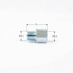 ADAPTEUR 3/8MG.CO.-1/2G.FE.