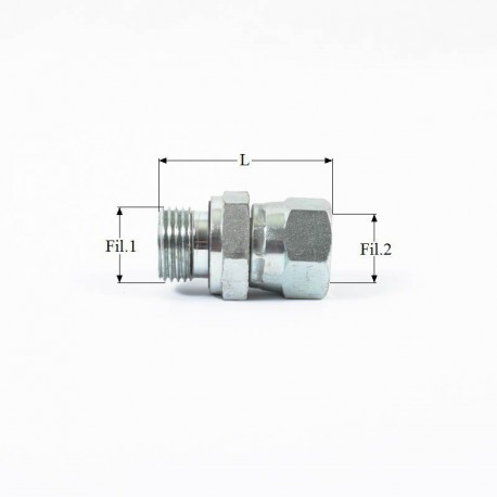 ADAPTEUR 1'MBSP-1'5/16JIC FE.TOURN.