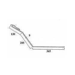 FLEXI-DOIGT EXT. G. 9X715 TYPE AMAZONE 963435 / Grange & Walter GW422