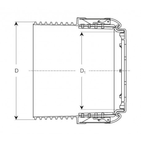 BOL PROTECTEUR Bondioli Ø259 L=235 ( 395002550CE )