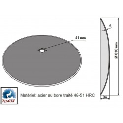 DISQUE LISSE COVER-CROP 'NIAUX 200' 610X6 TC41