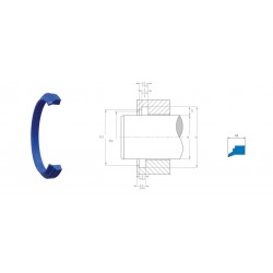 JOINT RACLEUR PU 20x28x4/7