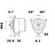 ALTERNATEUR ( MG 604 ) 14V 65A AAK4351 / 11203415