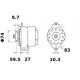 ALTERNATEUR ( MG 478 ) 14V 65A - prix valable jusqu'à épuisement