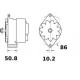 ALTERNATEUR ( MG 84 ) 28V 50A AAK3336 / 11201941