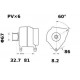 ALTERNATEUR ( MG 15 ) 14V 100A AAK5326 / 11203042