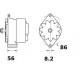 ALTERNATEUR ( MG 313 ) 14V 120A AAK4321 / 11203332