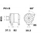 ALTERNATEUR ( MG 223 ) 14V 120A AAK4858 / 11204484