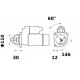 DEMARREUR ( MS 195 ) 12V 3KW z9 AZJ3110 / 11130403