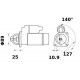 DEMARREUR ( MS 355 ) 12V 3,1kW z11 AZJ3243 / 11130705