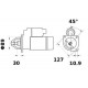 DEMARREUR ( MS 168 ) 12V 4,2kW z10 AZF4251 / 11132260