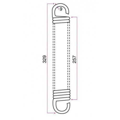 RESSORT RATEAU-SOLEIL TYPE JOHN DEERE VP98 / Grange & Walter GW012V9