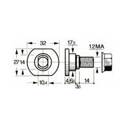 FIXATION COMPLETE TYPE KRONE 1410535 / Rasspe