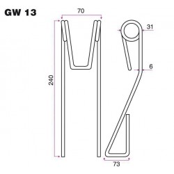 SUPPORT DE DEMARRAGE TYPE KUHN-NODET / GRANGE & WALTER GW13