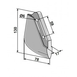 POINTE BOTTE TYPE 30047062 MONOSEM