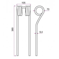 DENT FANEUSE TYPE STOLL / GRANGE & WALTER GW404