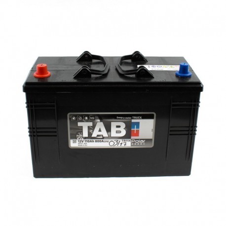 BATTERIE TAB POLAR [C13G] 110AH/800A ( 345x173x212/233 ) B00 , +g