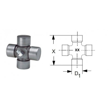 KIT DE CROISILLON 32x76 SERIE 2400 WALTERSCHEID