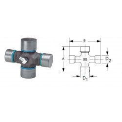 KIT DE CROISILLON 32x76 / 27x94 SERIE 2480 P480 WALTERSCHEID 250 h