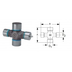 KIT DE CROISILLON 32x76 / 27x94 2480 P 1xBBS UNI WALTERSCHEID